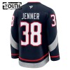Columbus Blue Jackets Hockeydrakt Fanatics Premium NHL Stadium Series Boone Jenner 2024-25 Navy - Barn